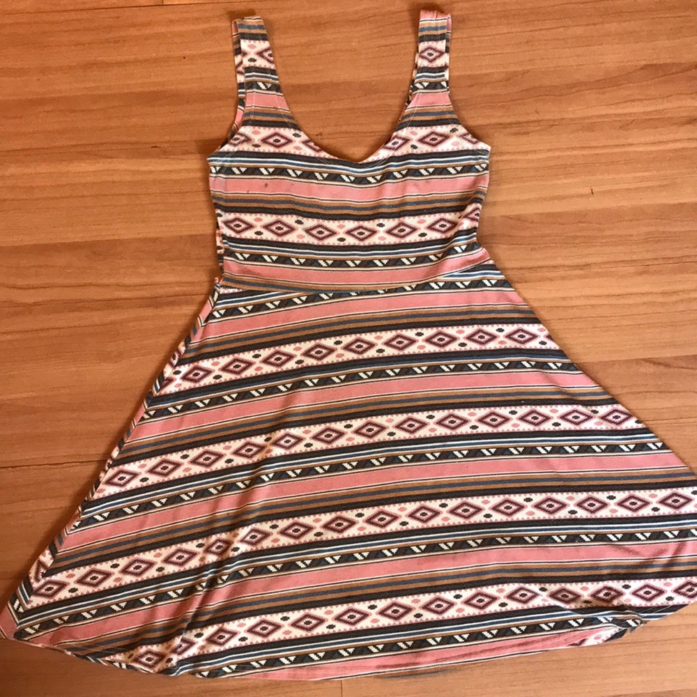 tribal print dress